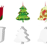 MDF Christmas ornament