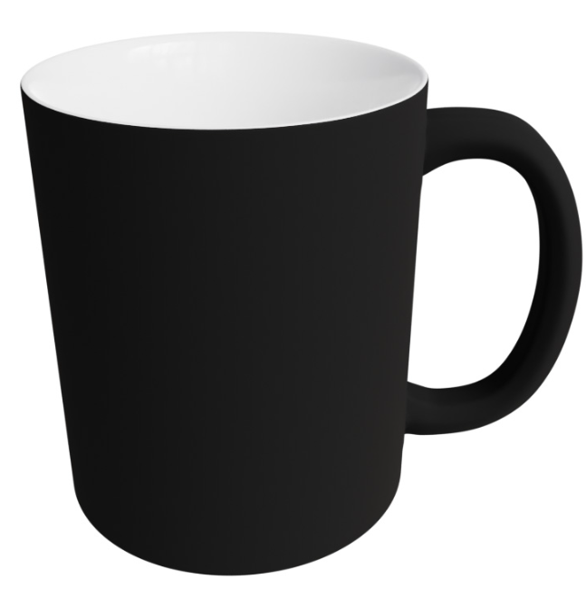 Mug - Colour changing - Black Matt